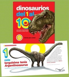 Dinosaurios del 1 al 10 - comprar online