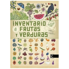 inventario ilustrado de frutas y verduras