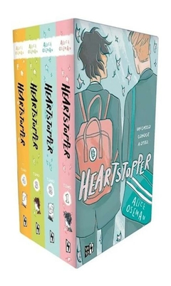 heartstopper pack 4 tomos - edición especial en caja