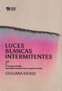 Luces blancas intermitentes