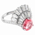 Anillo de cóctel Swarovski Idyllia 5687608 Caracola Rosa - comprar online