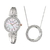 Reloj Bulova Crystal Box Set 98X121 + Gargantilla en internet