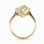 Anillo Oro Amarillo 18 Kts Diamantes AND075 - La Peregrina - Joyas y Relojes