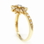 Anillo Oro Amarillo 18 Kts Diamantes AND136 - tienda online