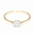 Anillo Oro Amarillo 18 Kts Diamantes AND253 - comprar online