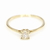 Anillo Oro Amarillo 18 Kts Diamantes AND258 - comprar online
