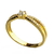 Anillo Oro Amarillo 18 Kts Diamantes