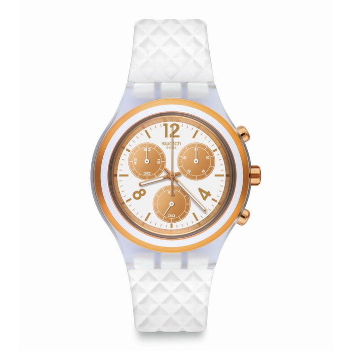 Reloj Swatch Irony Diaphane Elerose SVCK1006 Original Agente Oficial