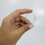 Argola Plástica Transparente Para Artesanato 3,5cm 10 Unidades na internet