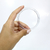 Argola Plástica Transparente Para Artesanato 7,9cm 10 Unidades na internet