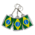 Imagem do Chaveiro Do Brasil Copa 3x4 - 12 Unidades
