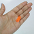 Clips Plástico Para Decoração Escritório 2,5cm Laranja - 100 Unidades - loja online