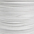 Imagem do Rolo Fio de Camurça Branco 2.7mm Para Artesanato - 100 Metros