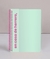 Cuaderno colorblock mint