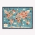 Mapa del mundo ilustrado rompecabezas - comprar online