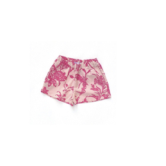 short tania lino floron rosa - comprar online