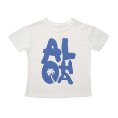 Remera Aloha azul