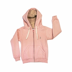 Campera Canguro Rosa