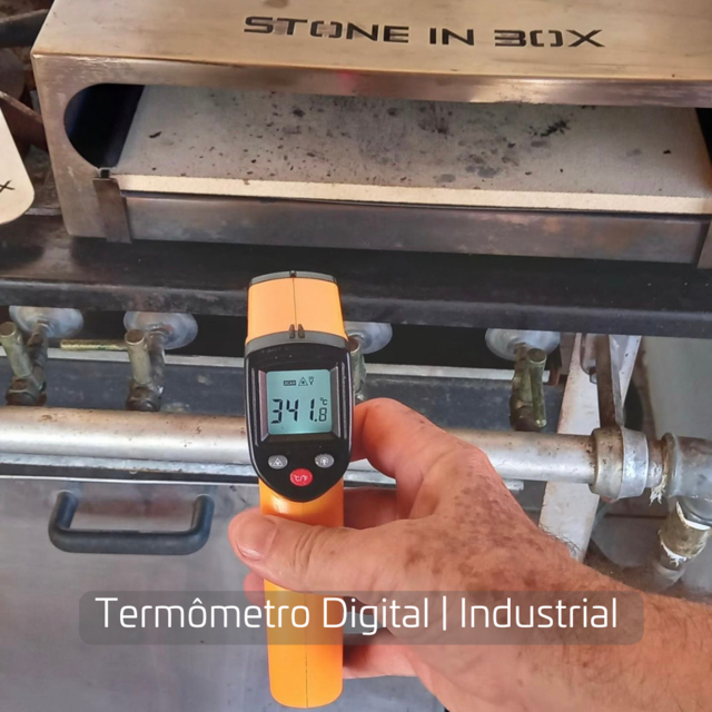 Termômetro Digital Infravermelho - Stone in box