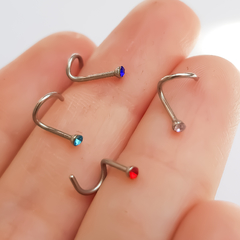 PIERCING STRASS COLORES