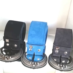 ZURRIOLA - Cinturón de Gamuza en 6,5cm - comprar online