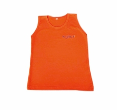 camiseta regata laranja - comprar online