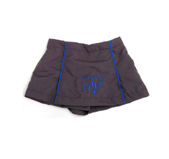 shorts saia tactel cinza - comprar online