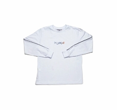 camiseta m/l branca - comprar online
