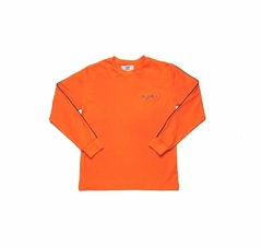 camiseta m/l laranja - comprar online