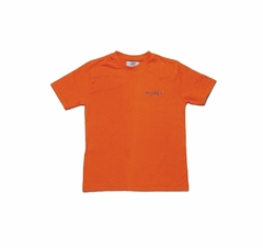 camiseta basica m/c laranja - buy online