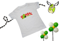 camiseta baby look m/c branca