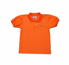 camisa polo tradicional laranja - comprar online