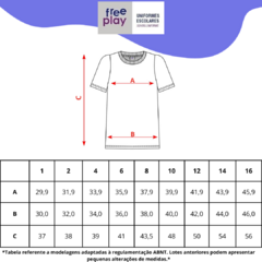 camiseta basica m/c branca - buy online