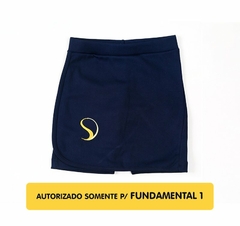 shorts saia pala helanca marinho - comprar online