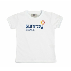 camiseta baby look m/c branca - comprar online