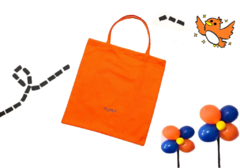 book bag laranja
