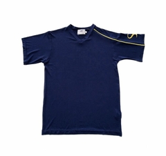 camiseta dry fit marinho - buy online