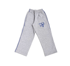 calça moletom sem felpa cinza - buy online