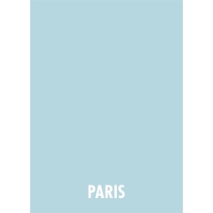 Papel Color Plus Paris - Azul 180G A4 100 fls