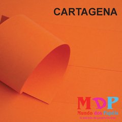 Papel Color Plus Cartagena - Laranja 180G A4 10 fls