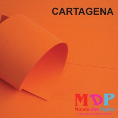 Papel Color Plus Cartagena - Laranja 180G A4 100 fls