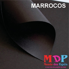 Papel Color Plus Marrocos - Marrom 180G A4 50 fls