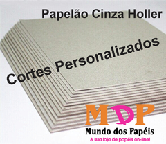 Papelão Cinza Holler 15,5cm x 21,5cm Nº 18 1.9 50 UND