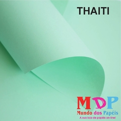 Papel Color Plus Thaiti - Verde 180G A4 20 fls