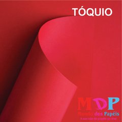 Papel Color Plus Tóquio - Vermelho 180G A4 10 fls