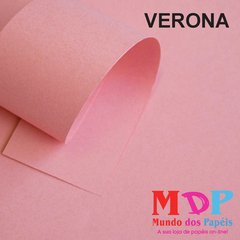 Papel Color Plus Verona - Rosa 180G A4 10 fls