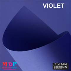 Papel Color Fluo Violet - Violeta 180G A4 20 fls