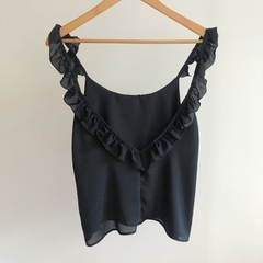 Imagen de BLUSA CREPE ESPALDA VOLADO (SIN CAMBIO)