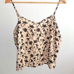 BLUSA LUNA ESTAMPADA LINO - comprar online