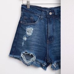 SHORT JEAN KARIOS ROTURAS AZUL en internet